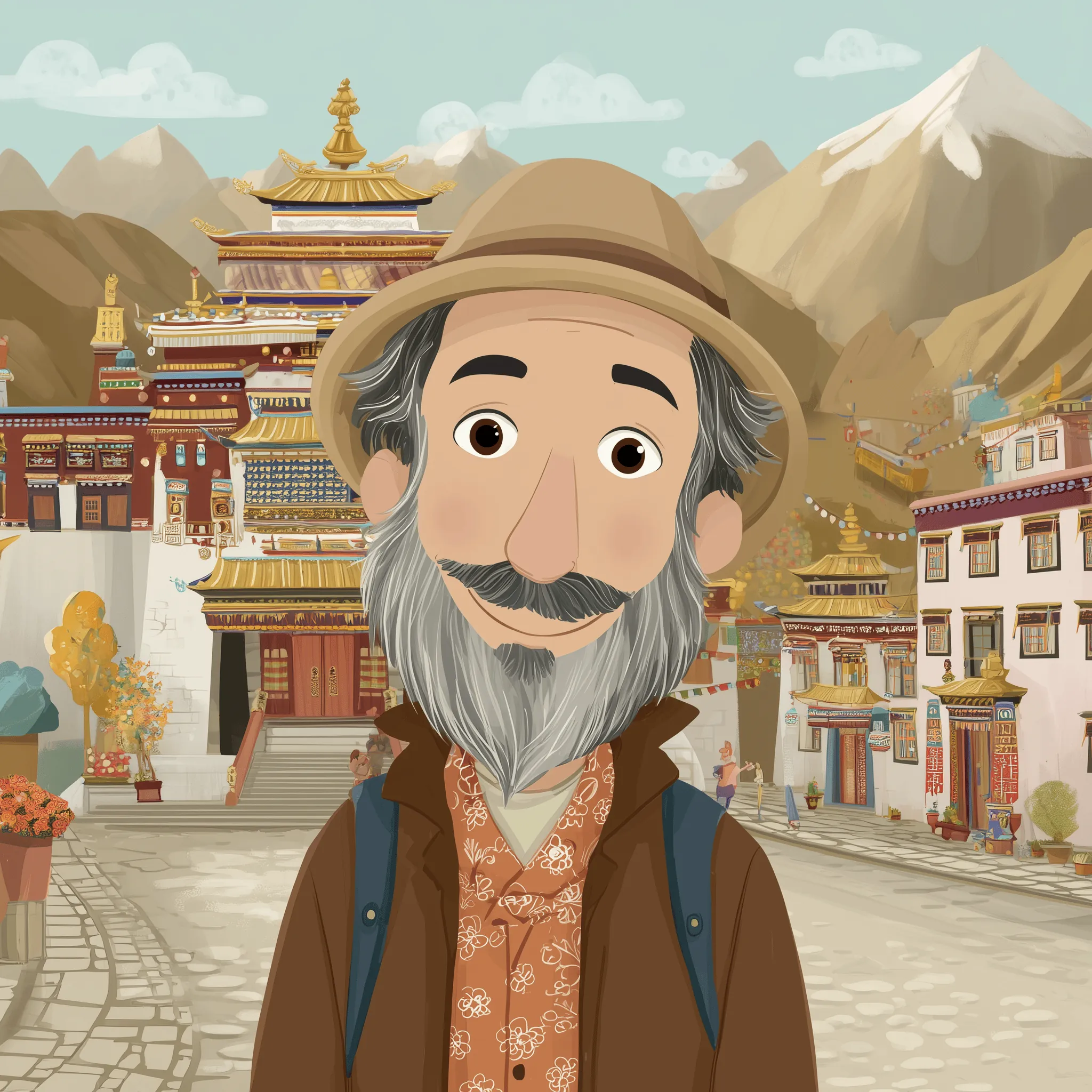 A learner discovering Lhasa