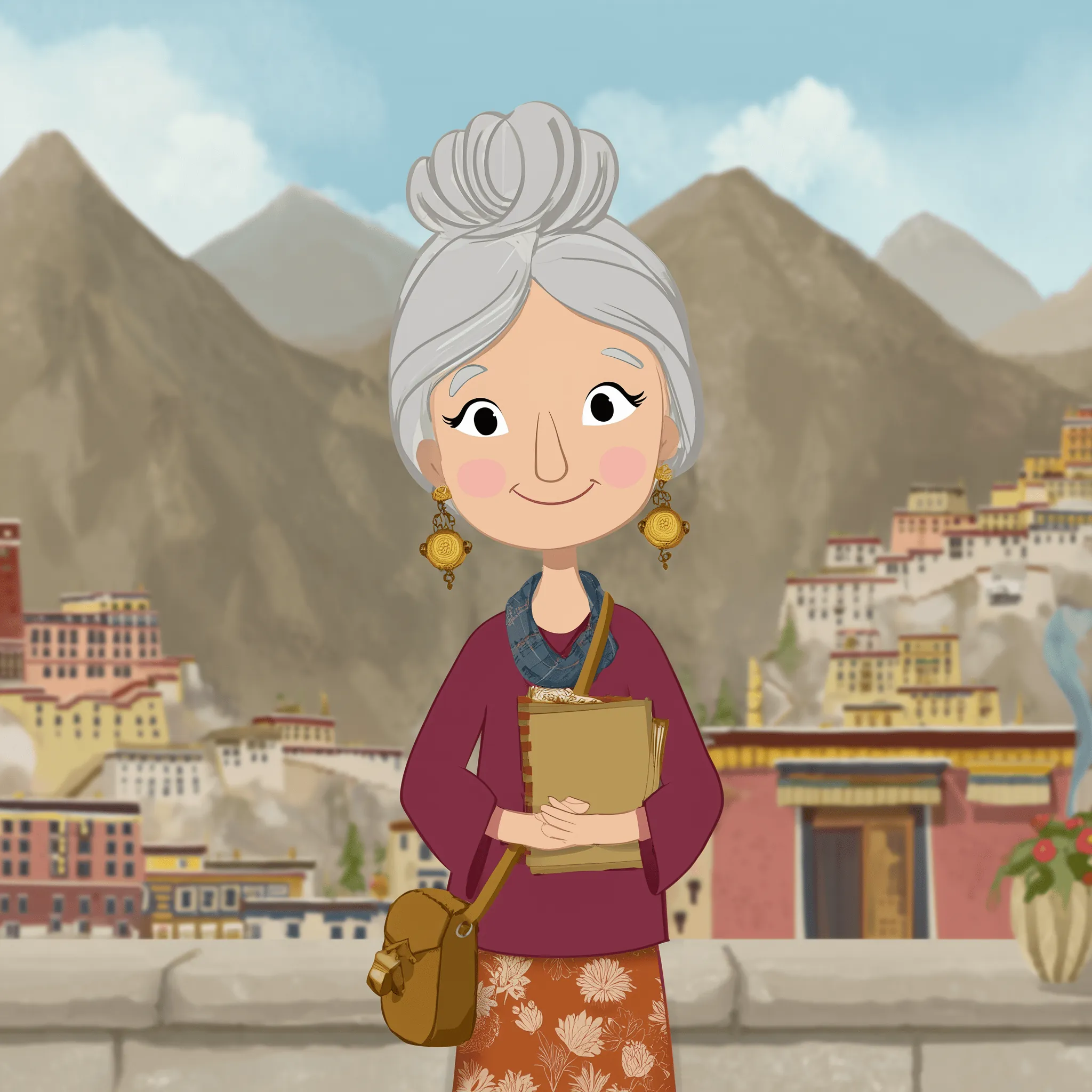 A learner discovering Lhasa